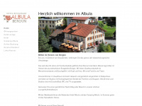 hotelalbula.ch Webseite Vorschau