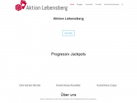 aktion-lebensberg.de Webseite Vorschau