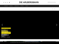 arlbergbahn.at Webseite Vorschau