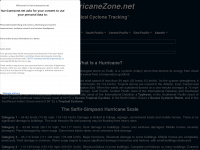 hurricanezone.net Webseite Vorschau
