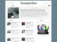 scoopertino.com Webseite Vorschau