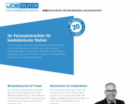 jobsolution.ch Webseite Vorschau