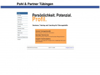 pohl-partner.biz Webseite Vorschau