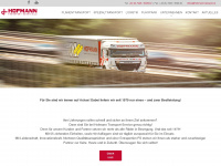 hofmann-transport.at Webseite Vorschau
