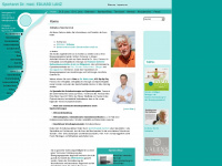 sportarzt.at Webseite Vorschau