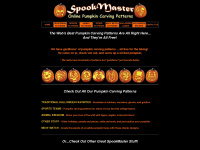 spookmaster.com Webseite Vorschau