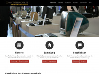 homecomputermuseum.de Webseite Vorschau