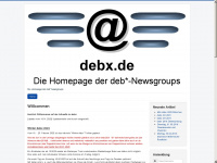 debx.de Webseite Vorschau