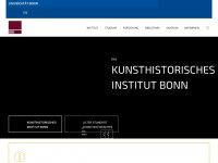 khi.uni-bonn.de Webseite Vorschau