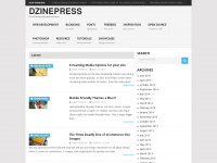 dzinepress.com Webseite Vorschau