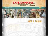 cafe-especial.com Webseite Vorschau