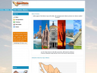 maps-of-mexico.com Webseite Vorschau