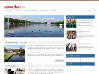 schweriner.de Webseite Vorschau