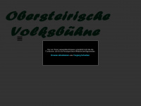 obersteirische-volksbuehne.at Webseite Vorschau