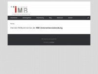 imb-ub.com Webseite Vorschau
