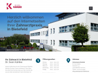 zahnarztpraxis-bielefeld.de Webseite Vorschau