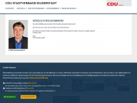 cdu-duderstadt.de Webseite Vorschau