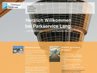 parkservice-lang.de Webseite Vorschau