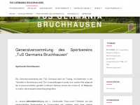 tusgermania-bruchhausen.de Webseite Vorschau