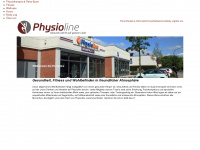 physioline-hamm.de Webseite Vorschau