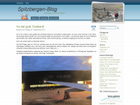 spitzbergenblog.de Webseite Vorschau