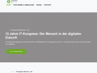 it-kongress.com Webseite Vorschau