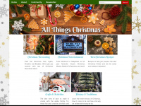 allthingschristmas.com Webseite Vorschau