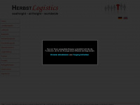 herbst-logistics.de Webseite Vorschau