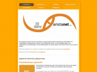 aristanet.de Webseite Vorschau