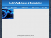 anitasweb.de Webseite Vorschau