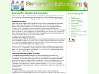 seniorentelefone.org Webseite Vorschau