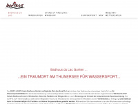 badhuus-gunten.ch Webseite Vorschau