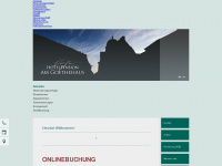 pension-am-goethehaus.de Webseite Vorschau