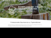 baumpflege-mendel.de Webseite Vorschau