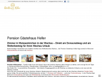 gaestehaus-heller.at Webseite Vorschau