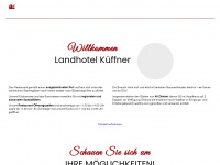 landhotel-kueffner.de Webseite Vorschau