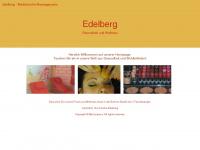 edelberg-massage.de Webseite Vorschau