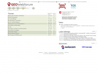 geowebforum.ch Webseite Vorschau