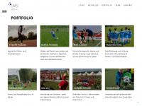 fussballcamp-schmid.de Webseite Vorschau