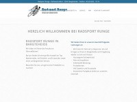 radsport-runge.de Webseite Vorschau