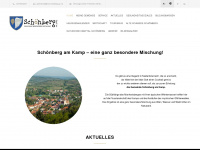 schoenberg.gv.at Webseite Vorschau