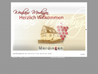 winzer-merdingen.de Webseite Vorschau