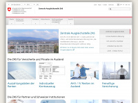 zas.admin.ch Webseite Vorschau