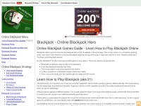 blackjackhero.com Webseite Vorschau