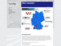 nanodyn.fraunhofer.de Webseite Vorschau