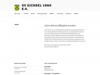 sv-eichsel.de Webseite Vorschau