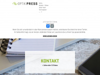 optikpress.de Webseite Vorschau