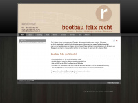 bootbau-recht.at Webseite Vorschau