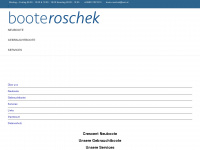 booteroschek.at Webseite Vorschau