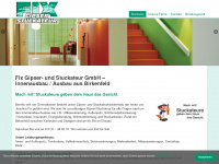 fix-stuckateur.de Webseite Vorschau